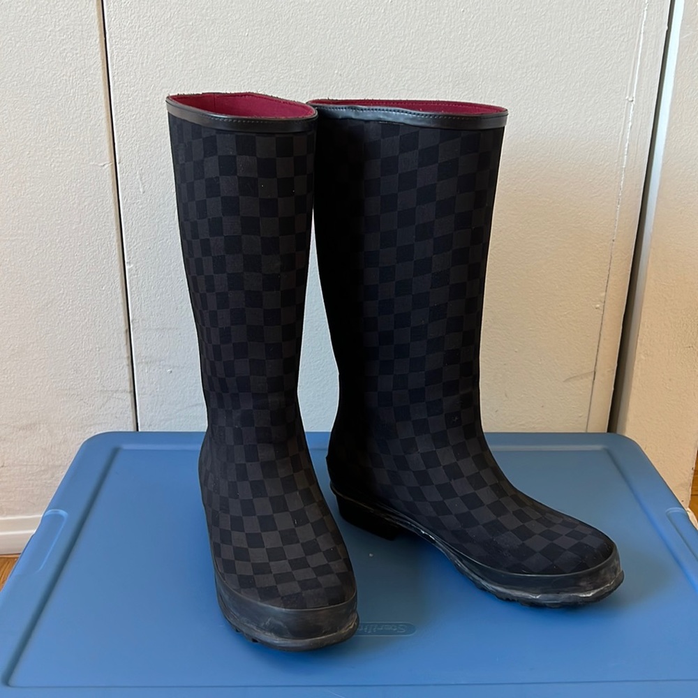 L.L. Bean Wellie Knee-High Rain Boots